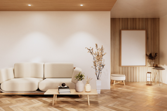 Minimalismus Wohnung Idee